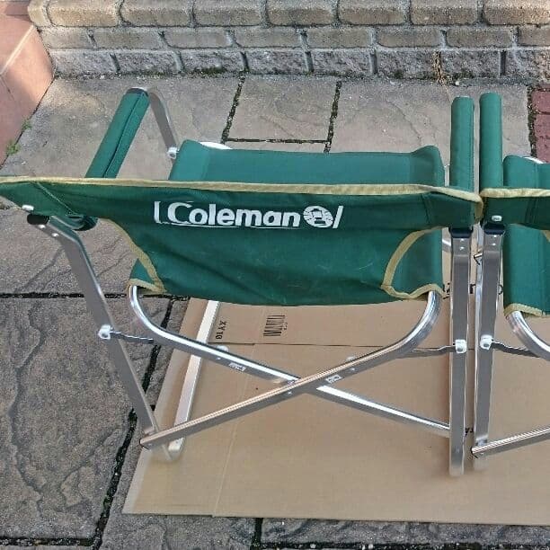 コールマンディレクターズチェア 2脚 薄いカーキ色 スタイル・シーン別