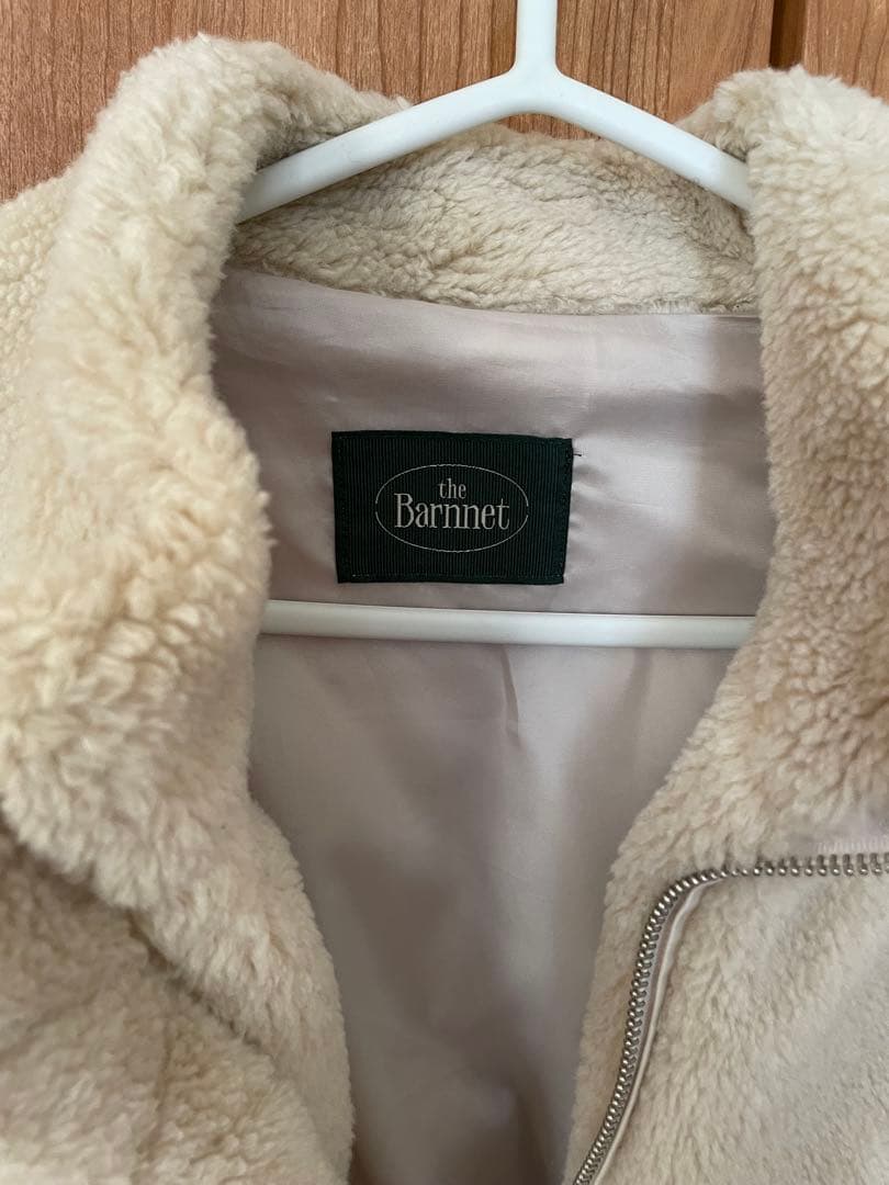 The Barnnet】cropped shearling jacket - ジャケット・アウター工場