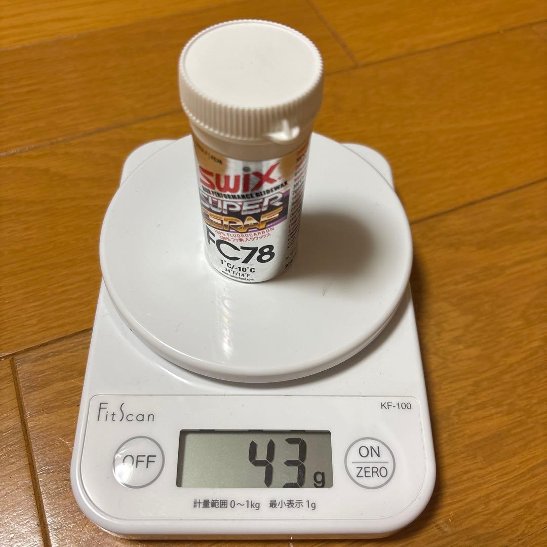 swix スーパーチェラフ FC78 43g Swix FC78 Super Cera F Powder Wax
