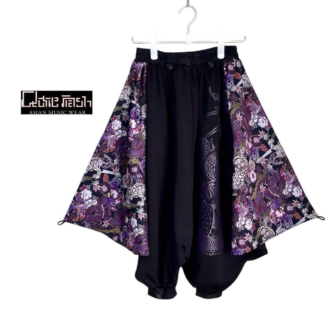 【美品】QutieFrashラップ付きサルエルパンツ Qutiefrash》ラップ付きサルエルパンツ 9825-PT | TyCHEMaria &