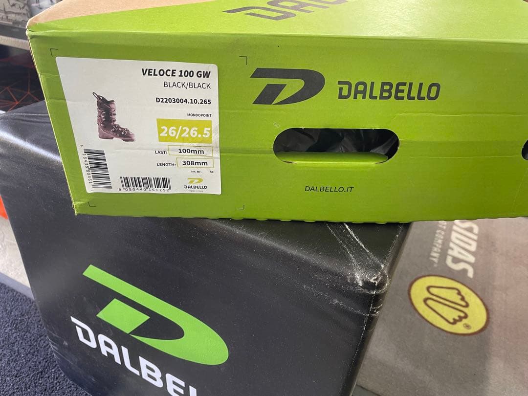 ダルベロ VELOCE 100 GW 26/26.5 22-23モデル新品未使用 - メルカリ