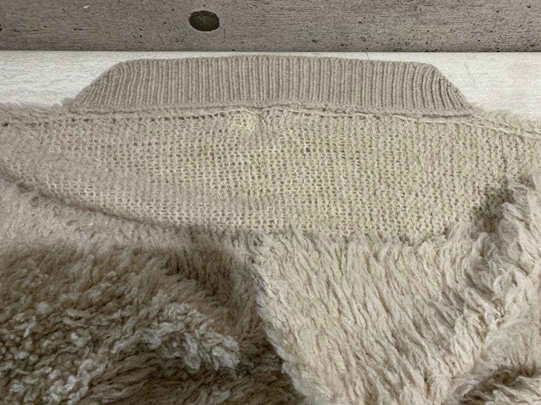 venit カーリー カシミヤ ストール ベージュ - メルカリ