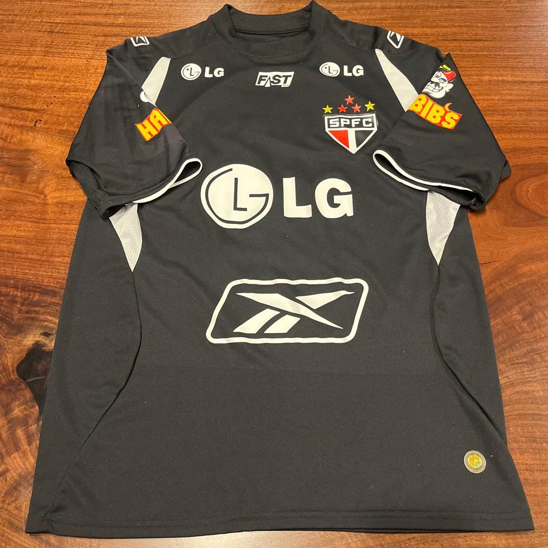 サンパウロ FC Reebok リーボック サッカーウェア ブラック Lサイズ サンパウロ FC Reebok リーボック サッカーウェア ブラック Lサイズ