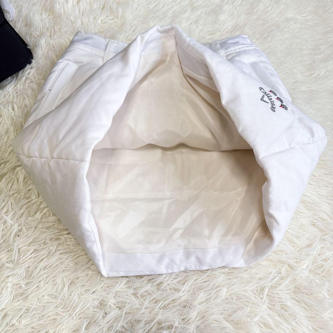 キャロウェイ】美品 セットアップ ダウン ホワイト Mサイズ レディース