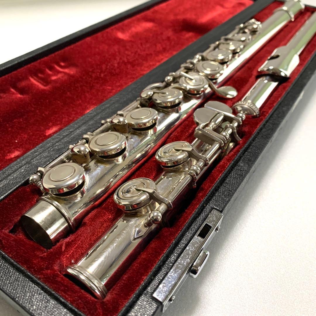 YAMAHA YFL-451 フルート 管楽器 シルバー ケース付属#1709 YAMAHA YFL-451 フルート 管楽器 シルバー ケース付属#1709