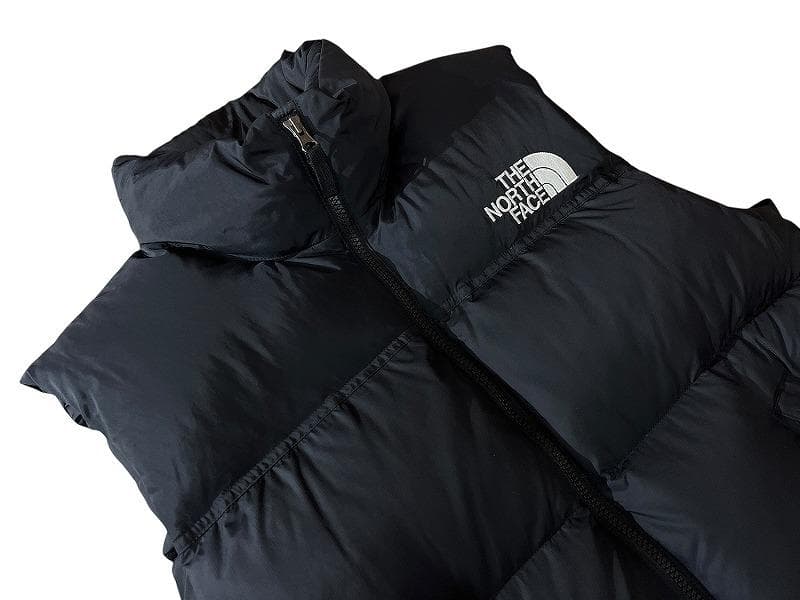 美品 22AW ノースフェイス ND92232 撥水加工 ヌプシ ダウン ベスト