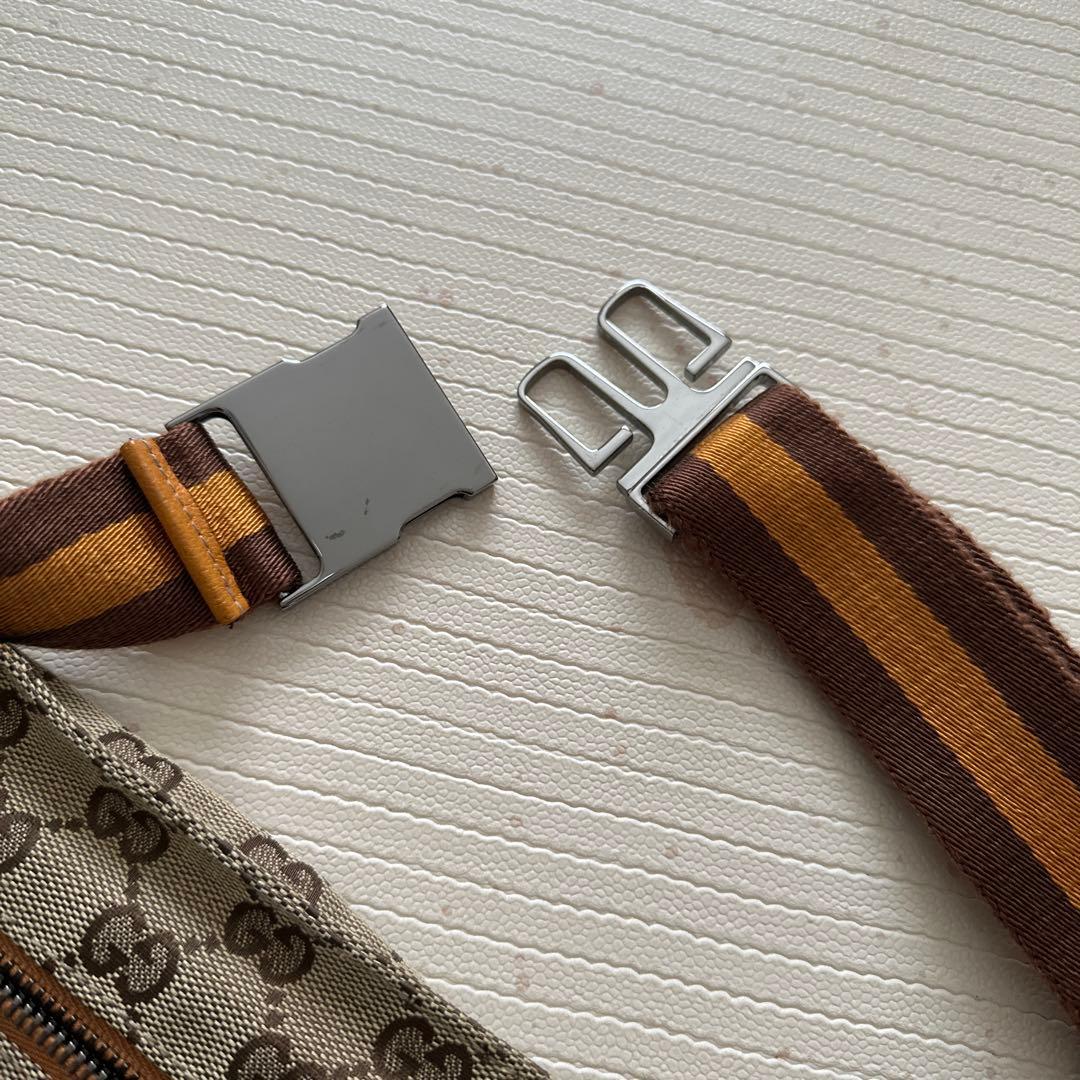 Minni様専用【週末限定値下げ】極美品 GUCCI GG柄 ウエストバッグ