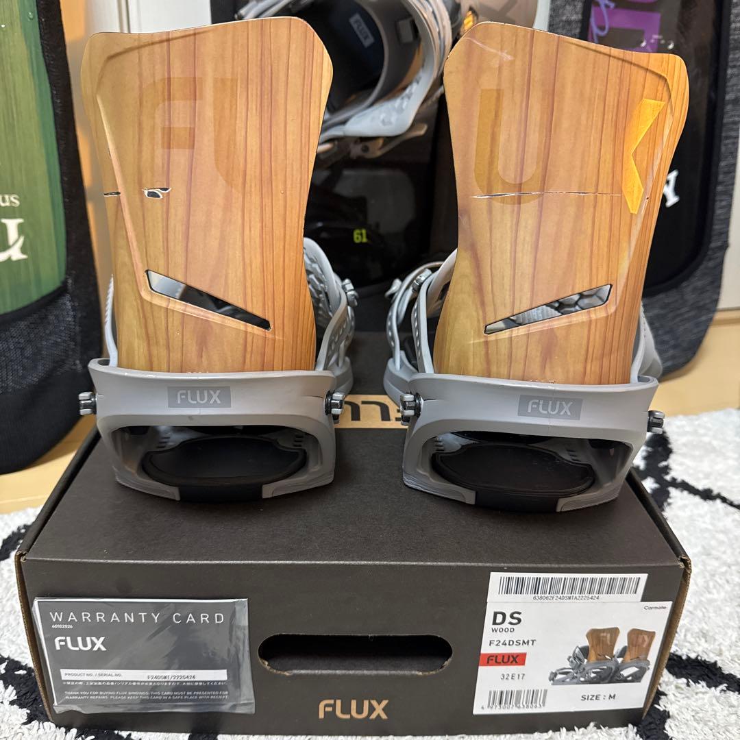 やまさん専用　FLUX DS ビンディング M グレー/ウッド　23-24 FLUX DS WOOD 23-24モデル | CAPCELL