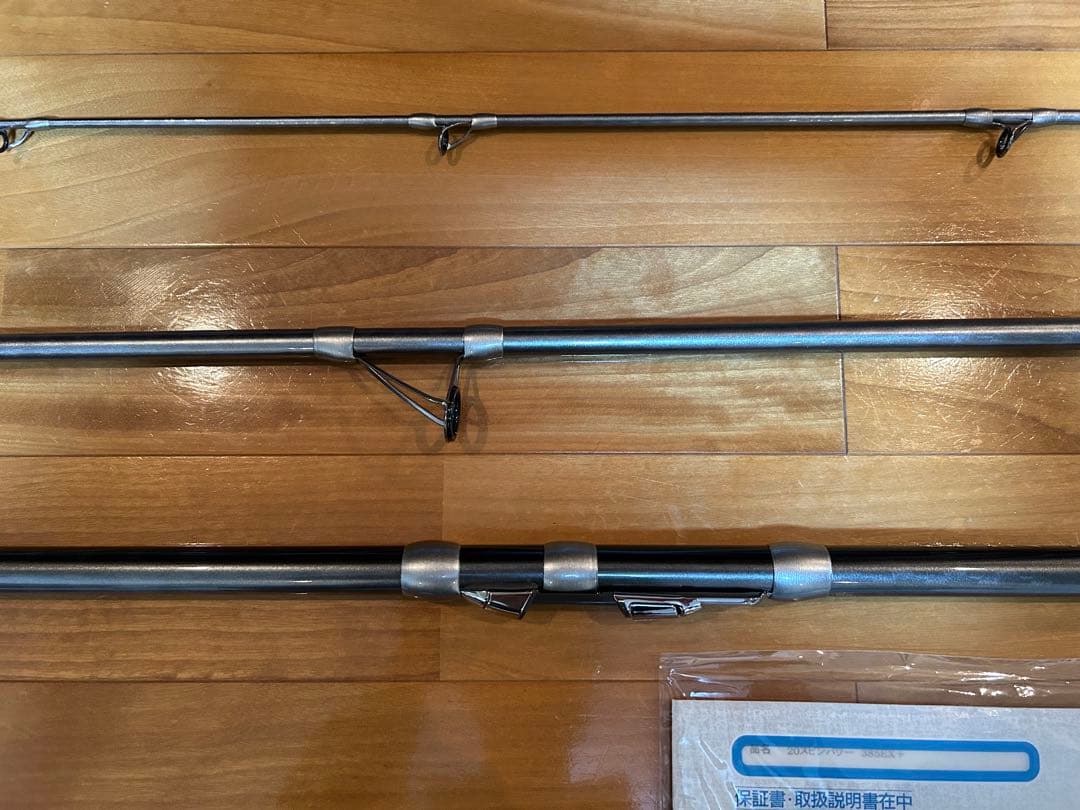 シマノ 20 スピンパワー 385EX + 投げ竿 並継 フィッシングロット