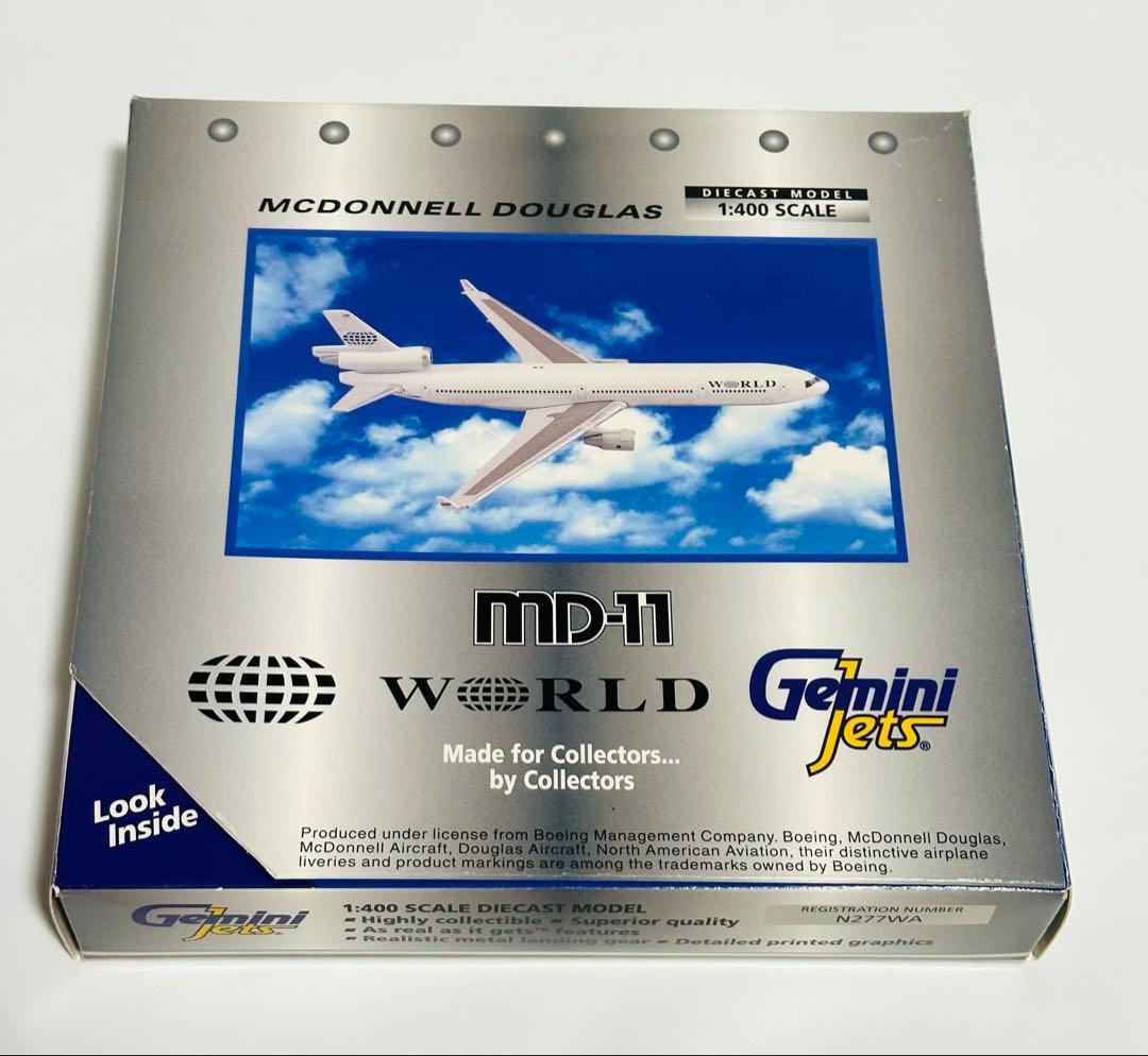 Gemini 1/400 MD-11 ワールド航空(World Airways) - メルカリ