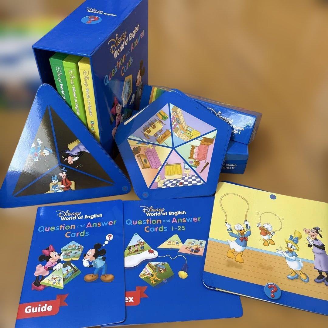 DWE ディズニー英語システム トークアロング＋Q&Aカード 2020年版