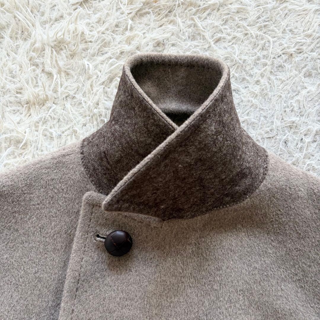 <極美品>TAGLIATORE アンゴラ グレージュ ダブルチェスターコート48 極美品>TAGLIATORE アンゴラ グレージュ ダブルチェスターコート48