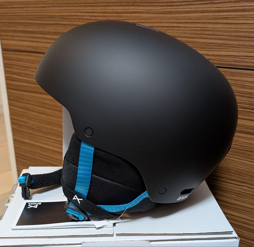 新品 anon RAIDER 3 ASIA サイズМ マットブラック×ブルー - メルカリ