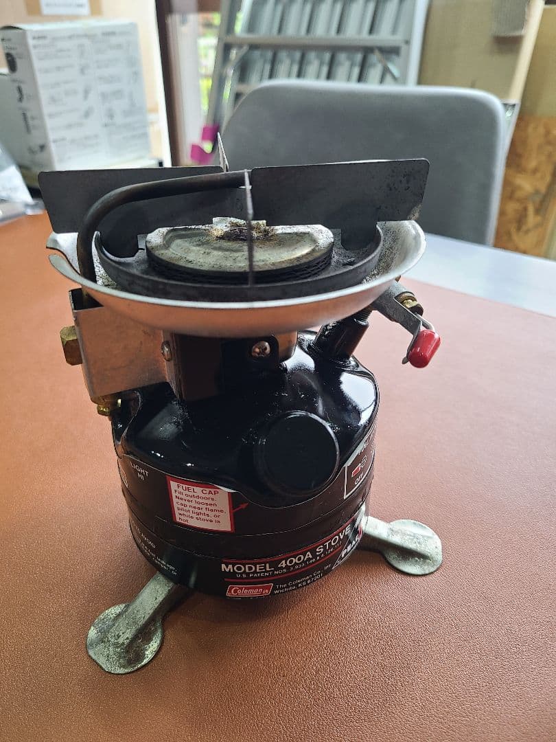 コールマン MODEL 400A STOVE PEAK1 2レバー