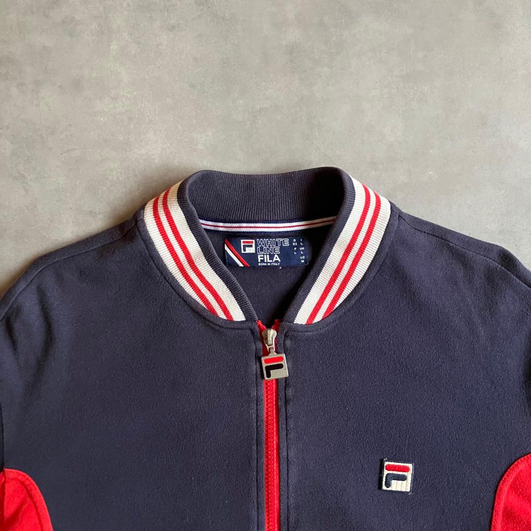 00s y2k FILA ロゴ スウェット トラック ジャケット ジャージ