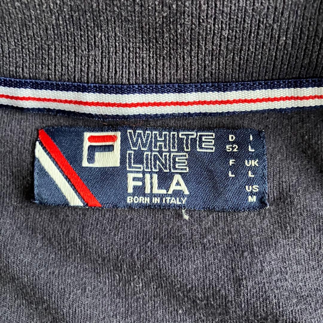 00s y2k FILA ロゴ スウェット トラック ジャケット ジャージ