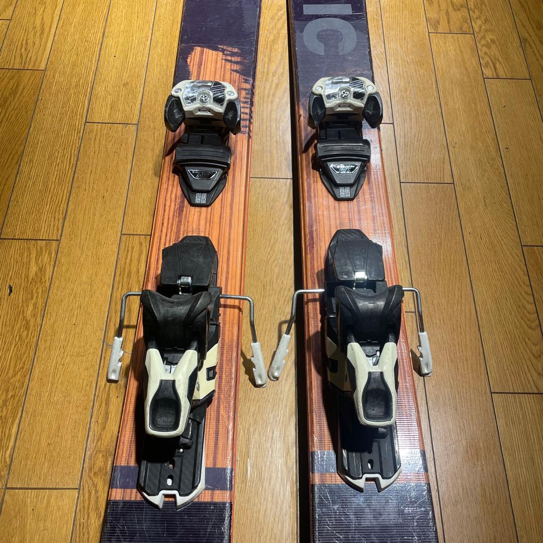 名機atomicアトミックBACKLAND 117&金具セット パウダーマシン - メルカリ