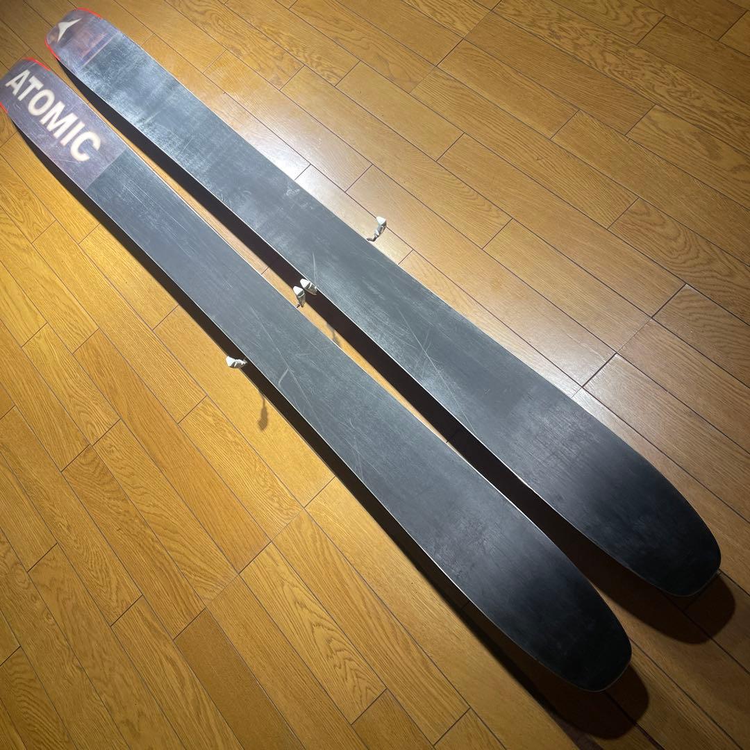 名機atomicアトミックBACKLAND 117&金具セット パウダーマシン - メルカリ