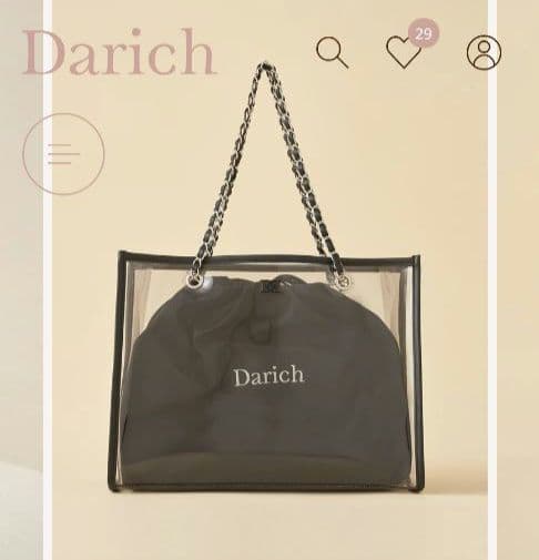 【新品未開封品】DDロゴクリアボストンバッグ DDロゴクリアボストンバッグ – Darich (ダーリッチ)