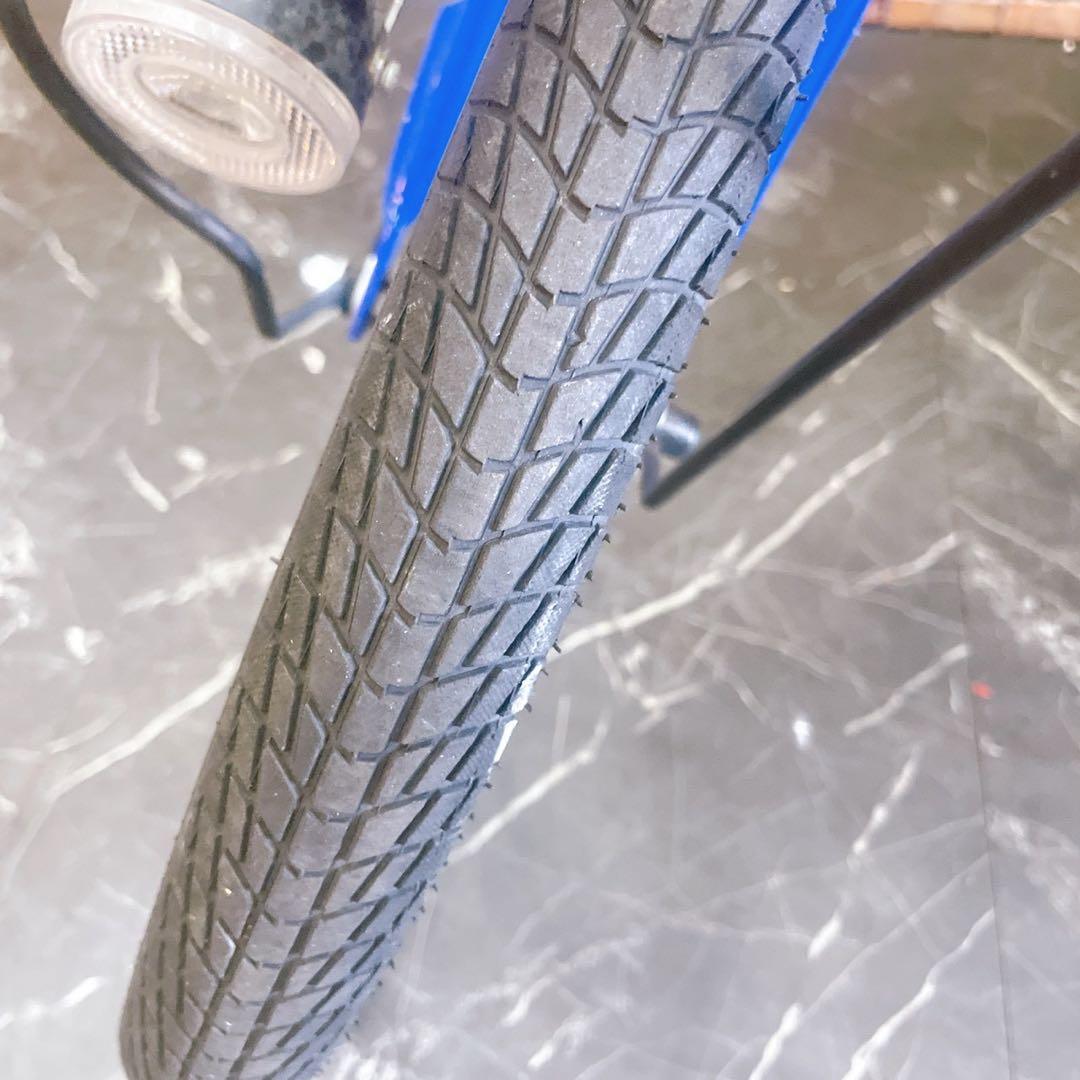 10】子供用自転車 子供車 TWIN GATE ブルー 20インチ