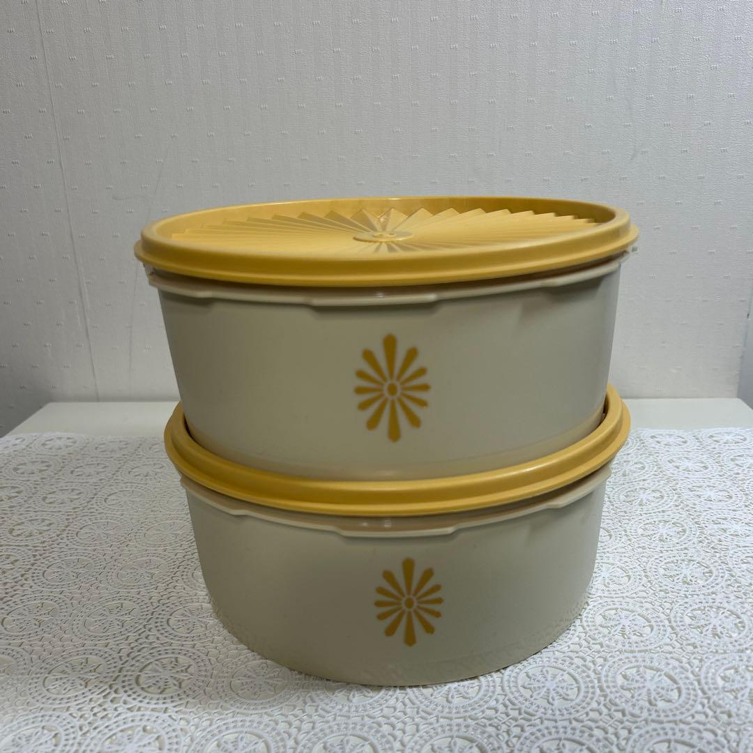 TUPPERWARE＊マキシデコレーター・保存容器・大容量・2個 - メルカリ