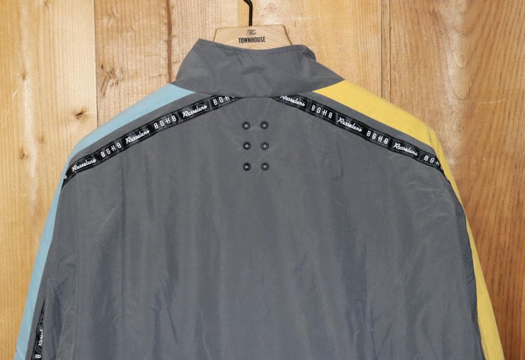 新品 BGHB X ラッセルノ パネルカラー ジップブルゾン (7/XXL) Ⓗ