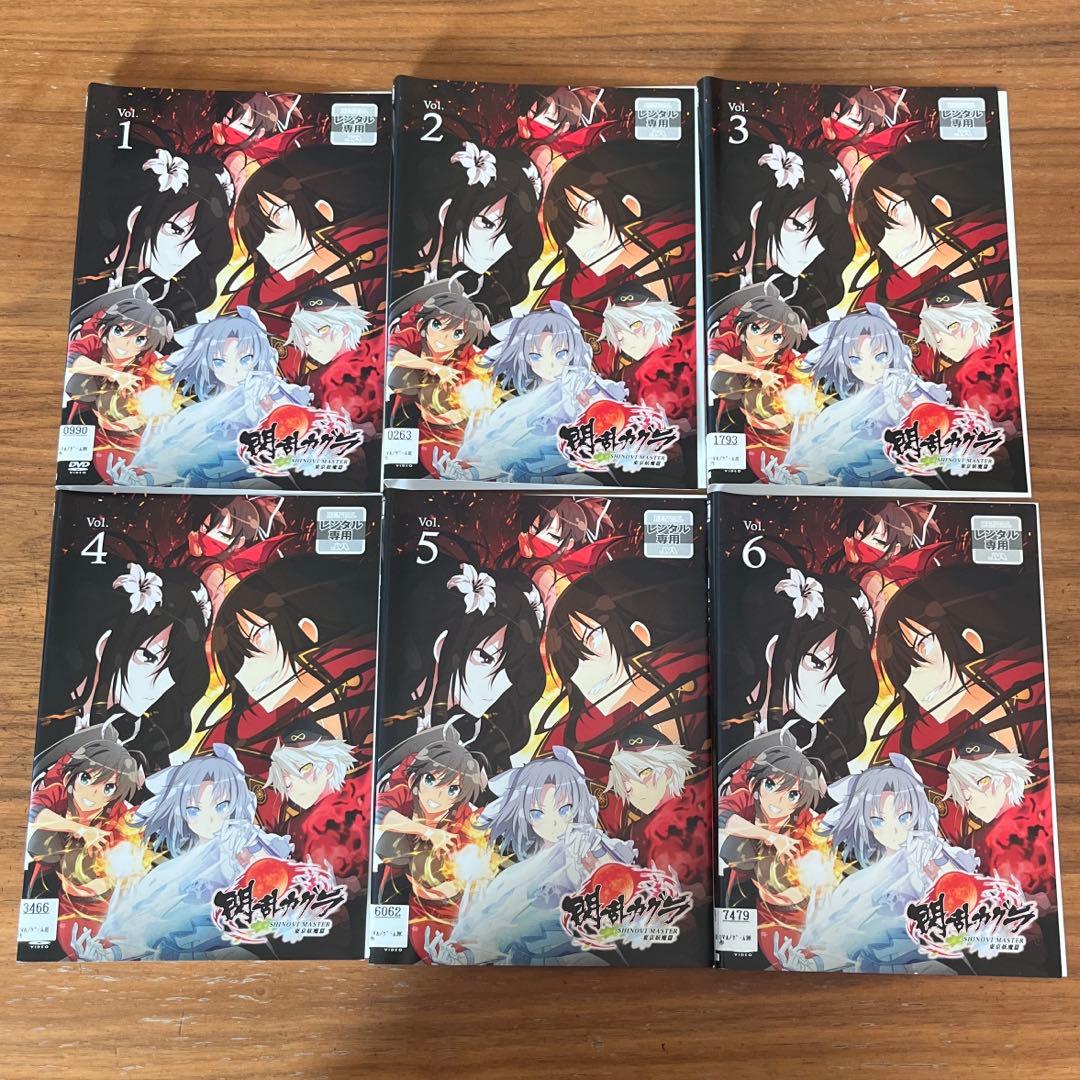閃乱カグラ 全6巻＋SHINOVI MASTER東京妖魔篇 全6巻 DVD 全巻