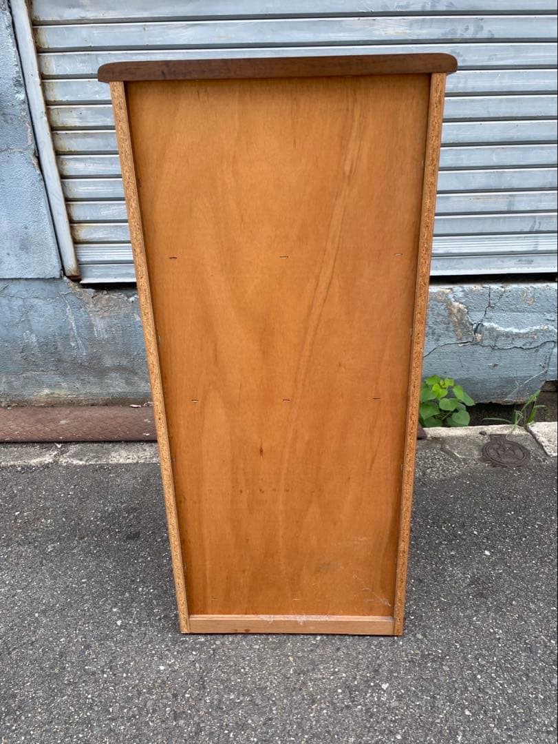 ライティングビューロー 木製電話台 引き出し付き ブラウン