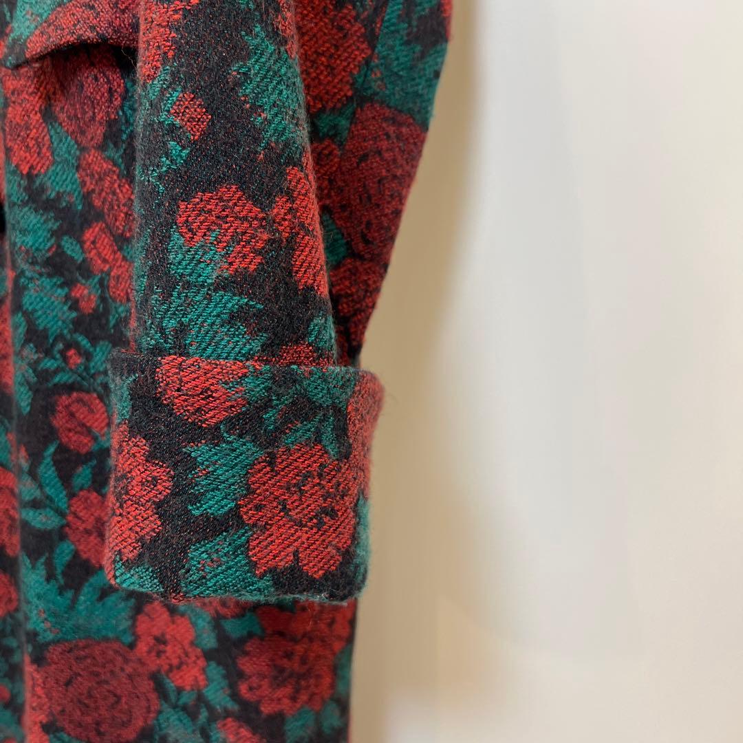 【h.t.maniac】薔薇柄コート