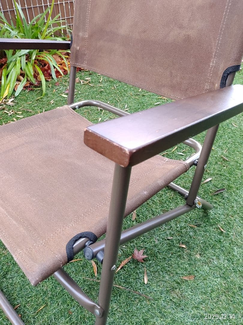MIKAN WAXED CANVAS ROVER CHAIR 2脚 ブラウン