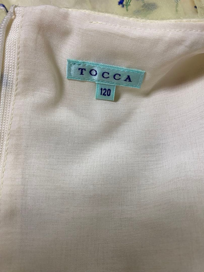 トッカ tocca 刺繍ドレス120センチ