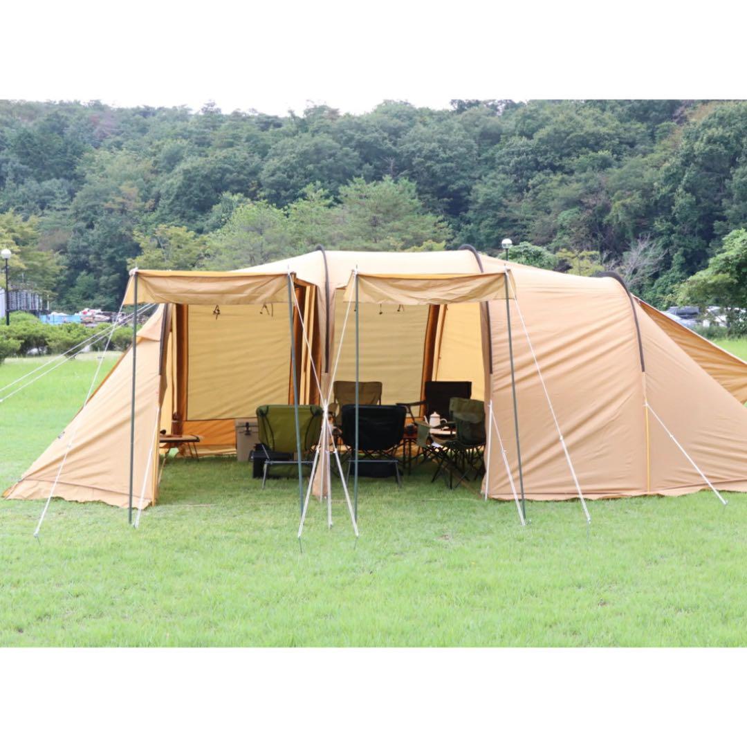 テ*ー様 新品 イグニオ 2ルーム型テント ドームテント 4人用 カマボコ