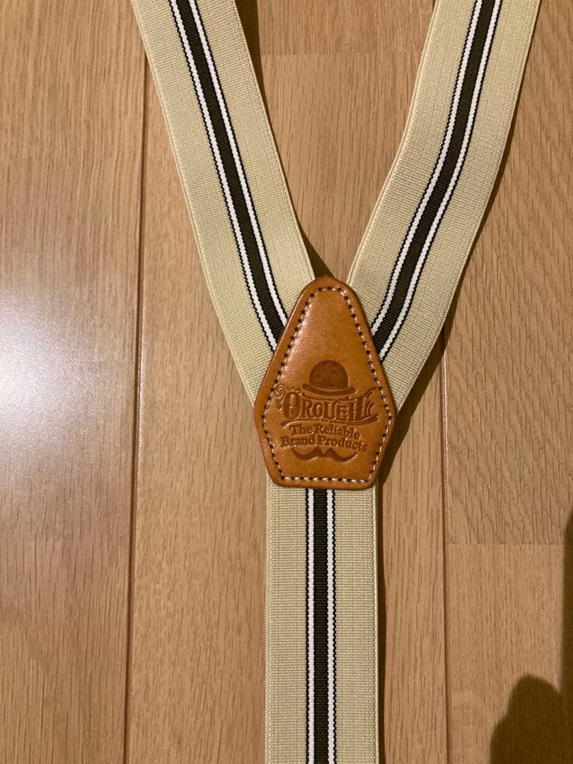 オルゲイユ ORGUEIL Y字型サスペンダー ラビットイヤー 2way