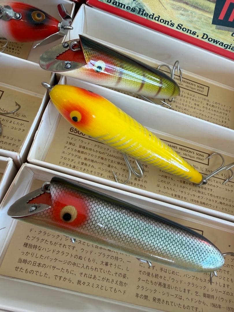 ニ*ん様 オールドヘドン スミス ウッド ヘドン HEDDON ルアー 釣