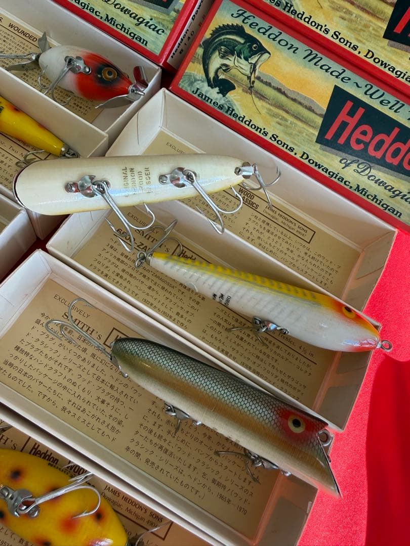 ニ*ん様 オールドヘドン スミス ウッド ヘドン HEDDON ルアー 釣