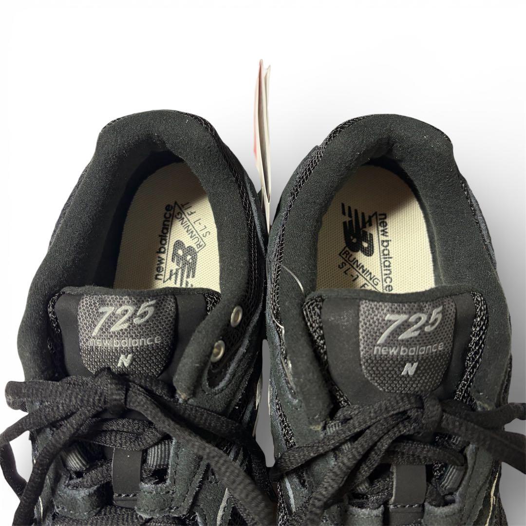 【新品】new balance ML725BB ブラック 23.5cm メッシュ