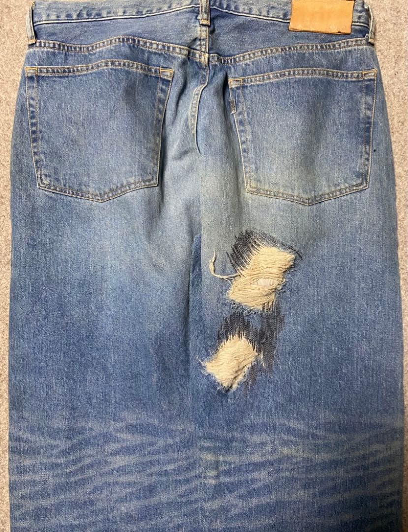 SWAGGER denim ダメージ加工 grunge グランジ 平成