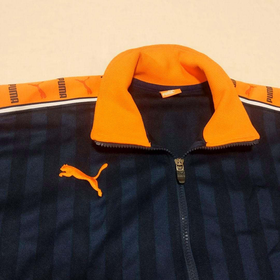 プーマ ジャージセットアップ Y2K ネイビー オレンジ 極美品 日本製 S