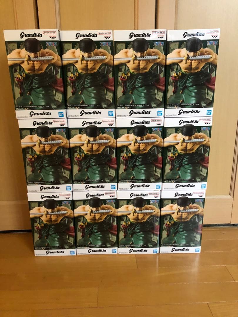 ワンピース Grandista ロロノア・ゾロ Ⅱ フィギュア　12個セット ロロノア・ゾロ】ワンピース Grandista-RORONOA ZORO Ⅱ- オンライン