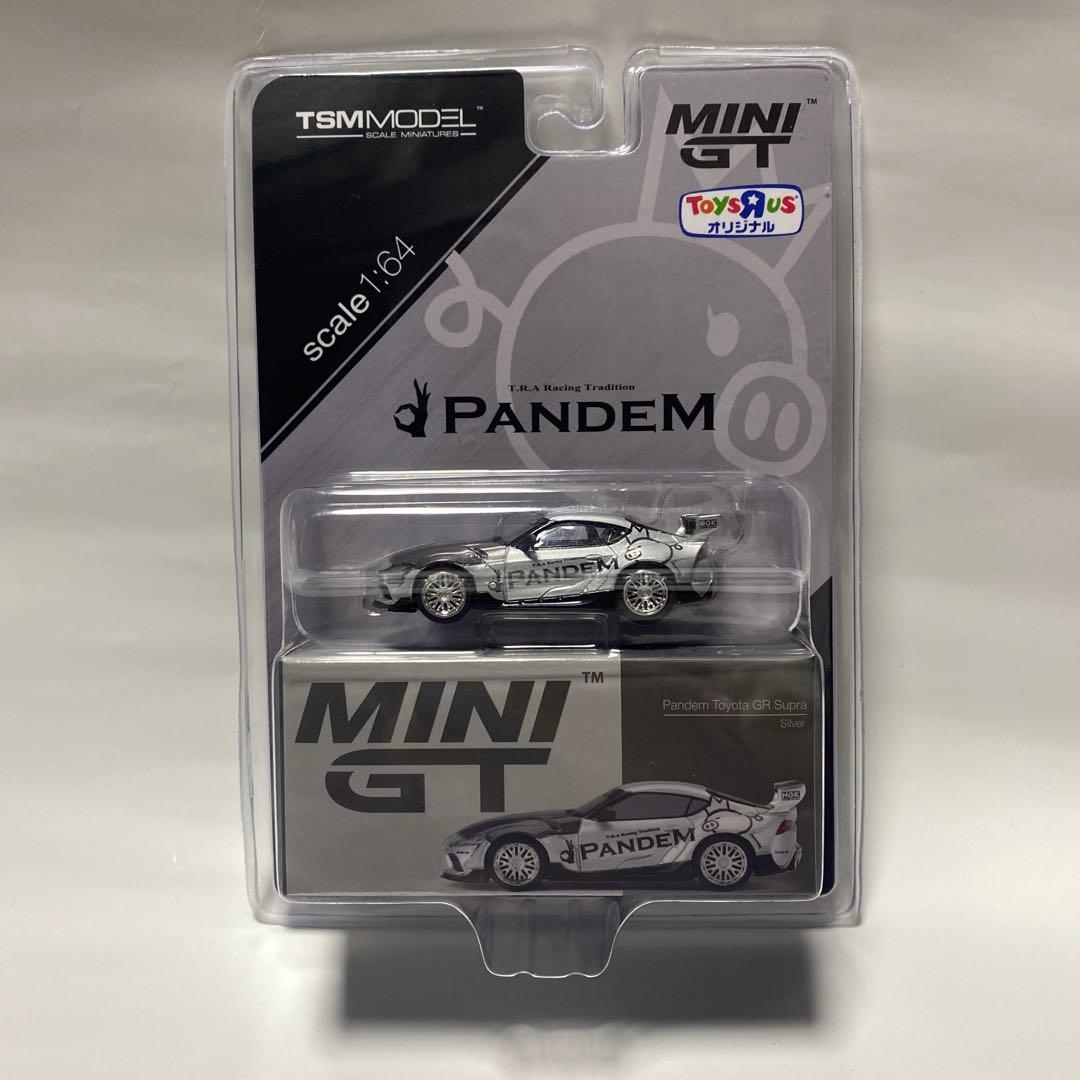 MINI GT PANDEM スープラ　トイザらス限定ミニカー Amazon | MINI GT 1/64 Pandem トヨタ GR スープラ V1.0 ホワイト 右