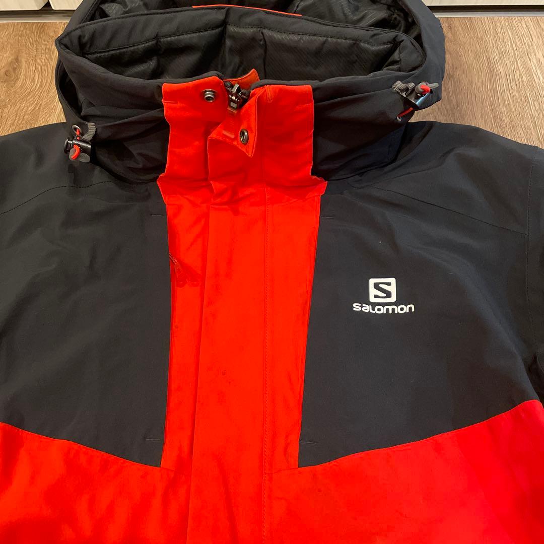 SALOMONサロモン 防水 スノボウェア スキーウェア セットアップ M