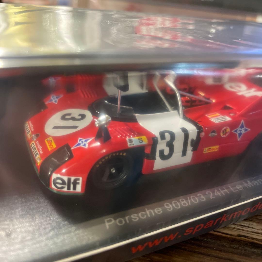 絶版 1/43 スパーク ポルシェ 908/03 ルマン24時間 1974 - メルカリ