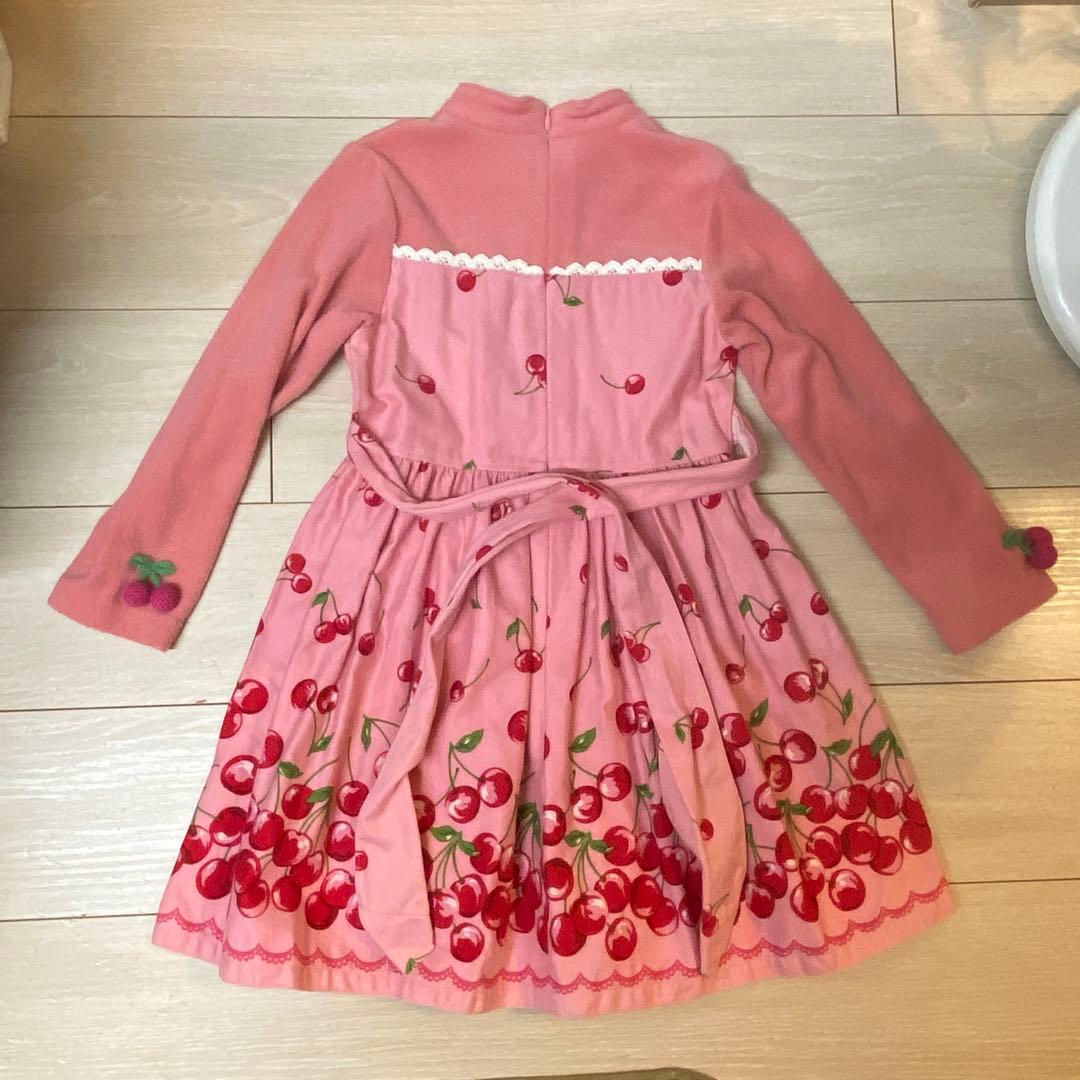 シャーリーテンプル 130 ワンピース ドレス 結婚式 発表会 ピンク