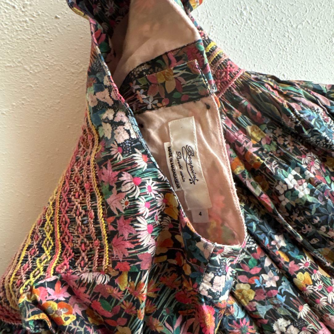 S*m様 ボンポワン 4a デュセス ワンピース 刺繍 S*m様 ボンポワン 4a