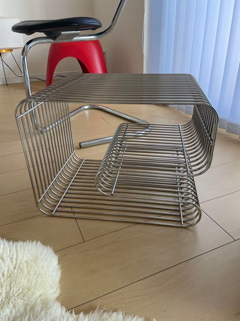 定価5.6万】AYTM アイテムCurva スツールマガジンラック - メルカリ