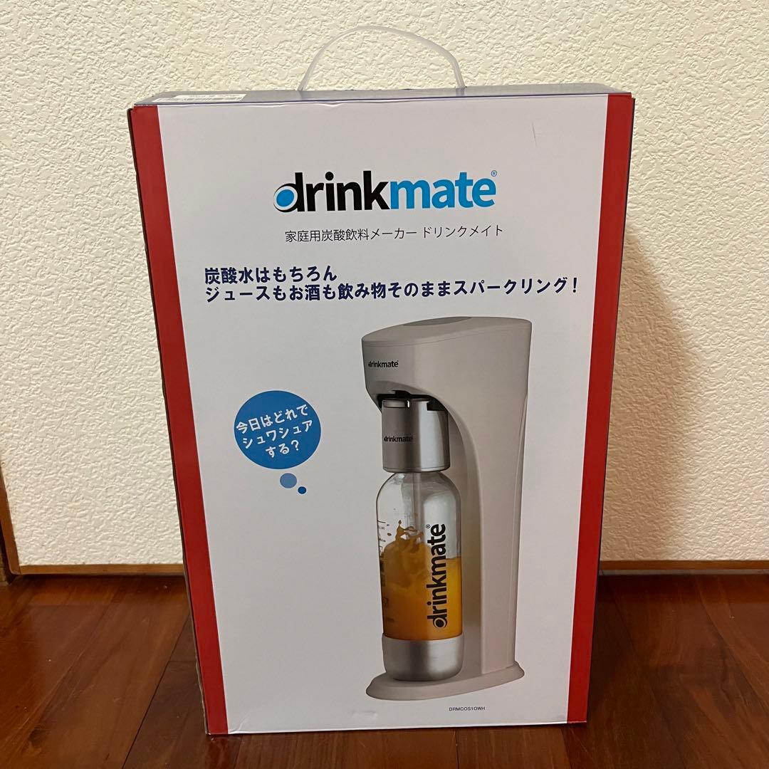 新品 drinkmate 家庭用炭酸飲料メーカー ガスボンベ付き ドリンクメイト drinkmate 炭酸水メーカー 公式ストア限定セット Series640 スターター