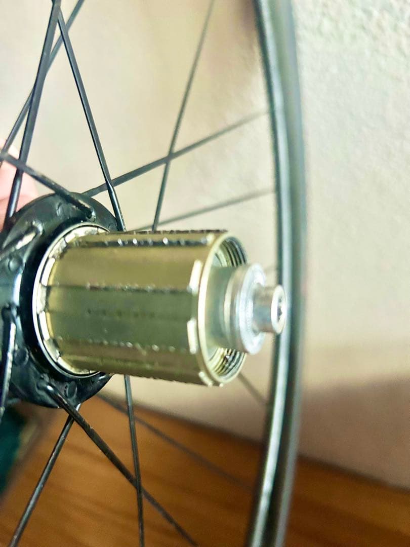 ◇TNIハブ仕様Carbonカーボンホイール後輪＆チューブラータイヤ付き◇