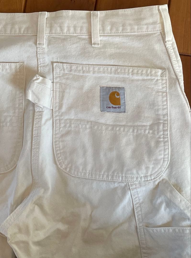 USA製 Carhartt カーハート ペインターパンツ ホワイト W31 Carhartt
