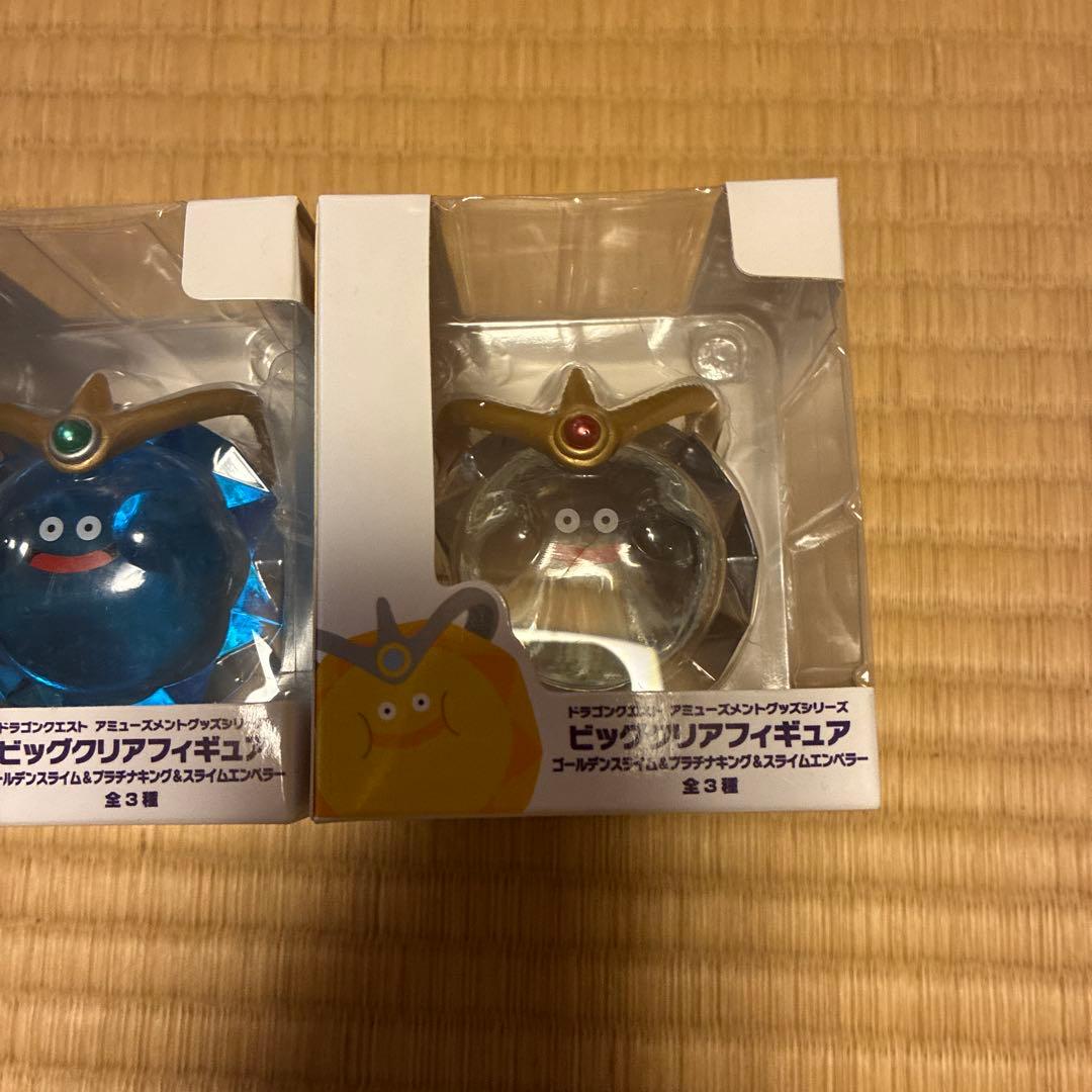 希少】ドラクエ ビッグクリアフィギュア ゴールデンスライム他 全3種