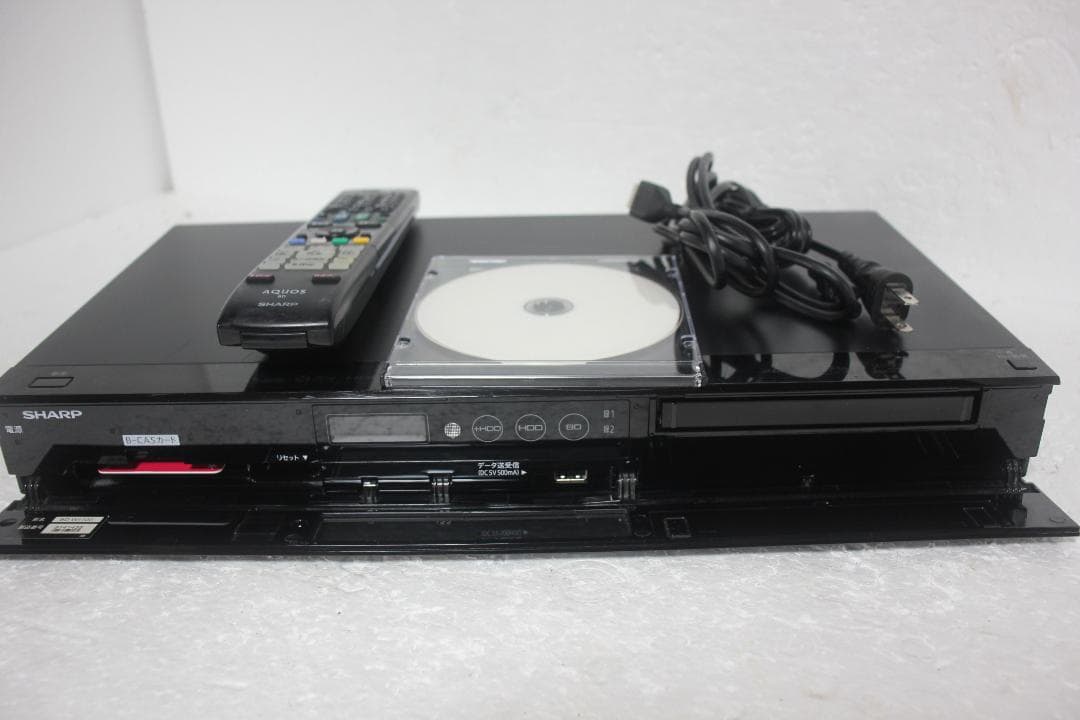 r*o様 内部清掃済 SHARP BD-W1700 1TB ブルーレイレコーダー r*o様